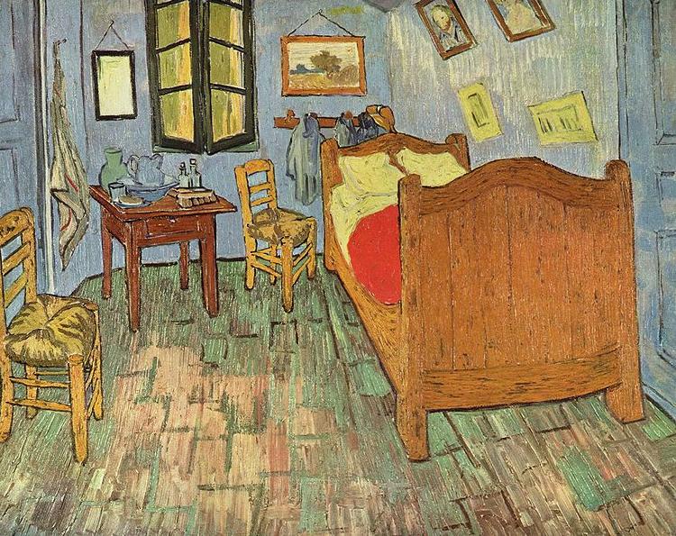 Vincent Van Gogh Vincents Schlafzimmer in Arles Germany oil painting art